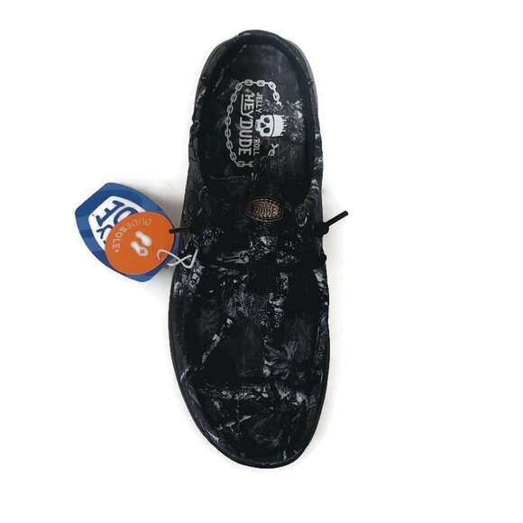 Hey Dude Wally Jelly Roll Realtree Edge Camo Mens Size 9 Black Slip On Loafers main image 8